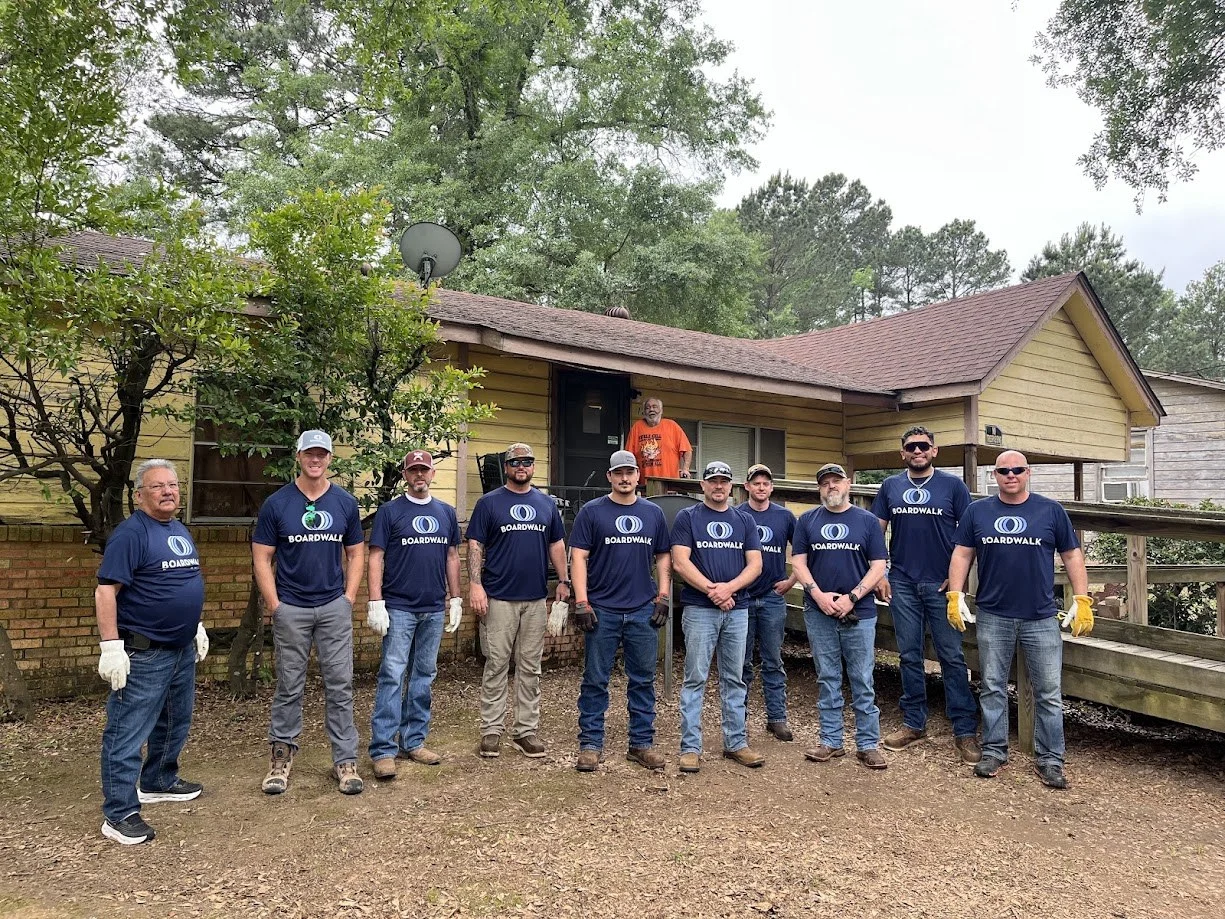 Connect Longview volunteers from Boardwalk Pipelines at a workday