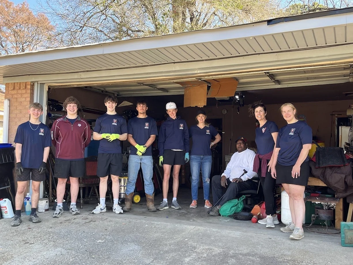 Connect Longview volunteers from YMSL at a workday