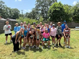 Connect Longview volunteers from Generate youth camp at a workday